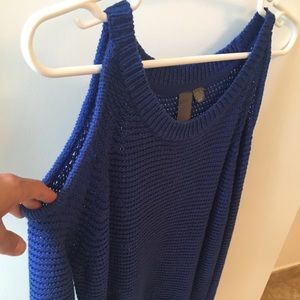 Blue sweater